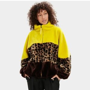 UGG ELAINA COLORBLOCK JACKET